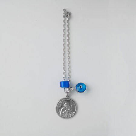 Car charm - Virgin Mary & Saint Christopher