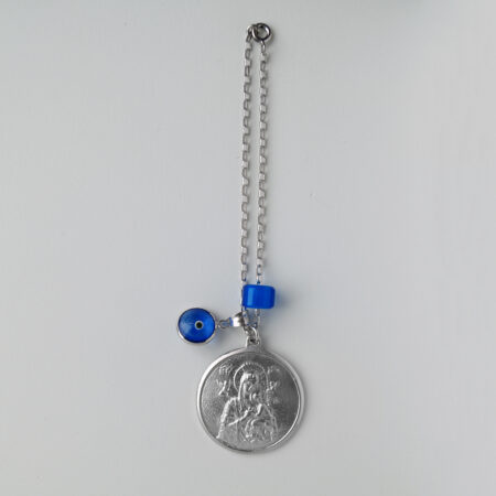 Car charm - Virgin Mary & Saint Christopher